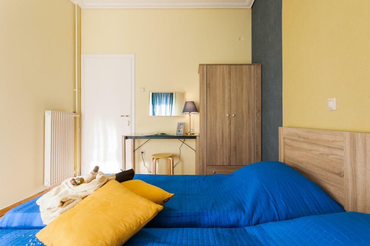 Private Central View Rooms In Apartment Near To Acropolis Metro Station Atenas Exterior foto
