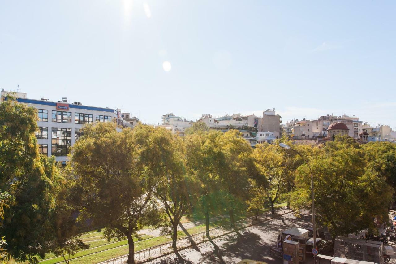 Private Central View Rooms In Apartment Near To Acropolis Metro Station Atenas Exterior foto